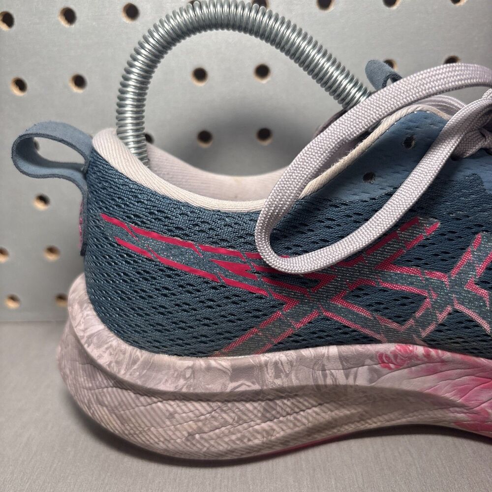 ASICS Gel Noosa Tri 16 Shoes Womens Size 7.5 Blue Pink Sneakers Triathalon - Picture 8 of 14